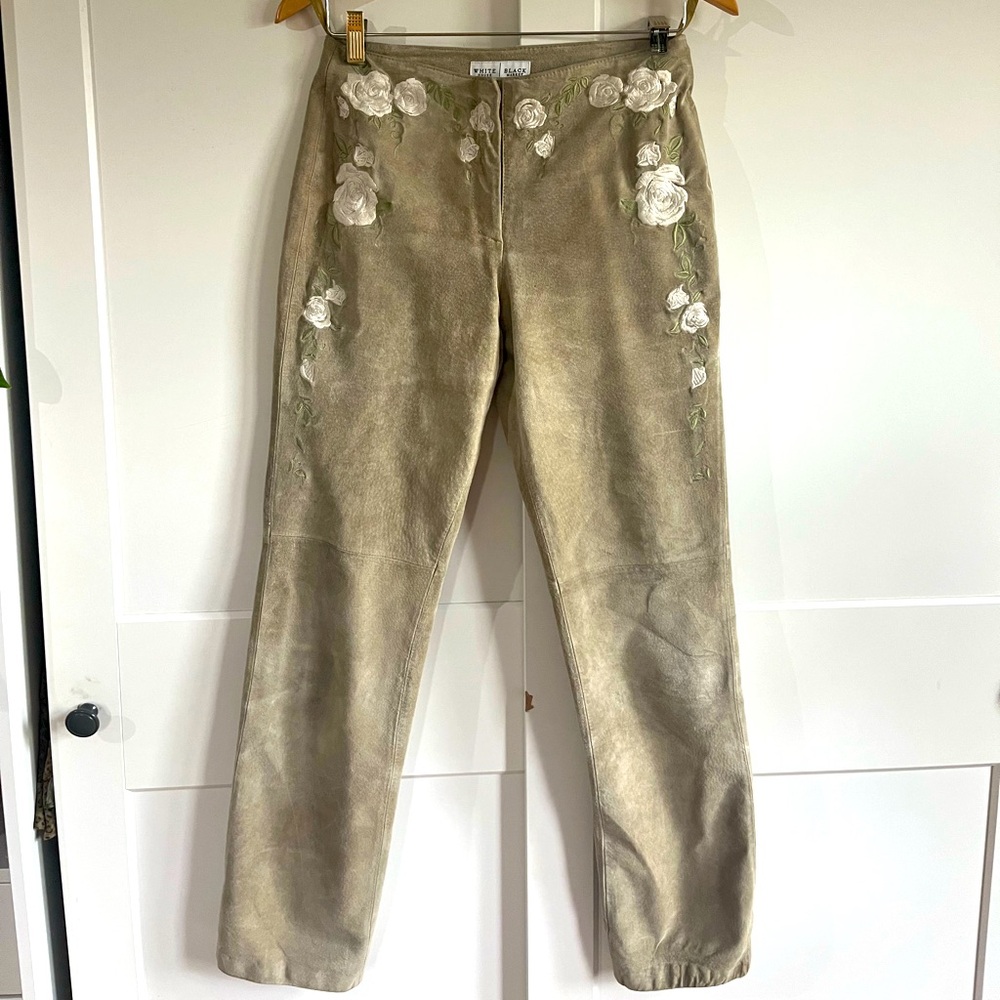 VTG I believe, suede pants from WhiteHouse/blackmarket, size 6